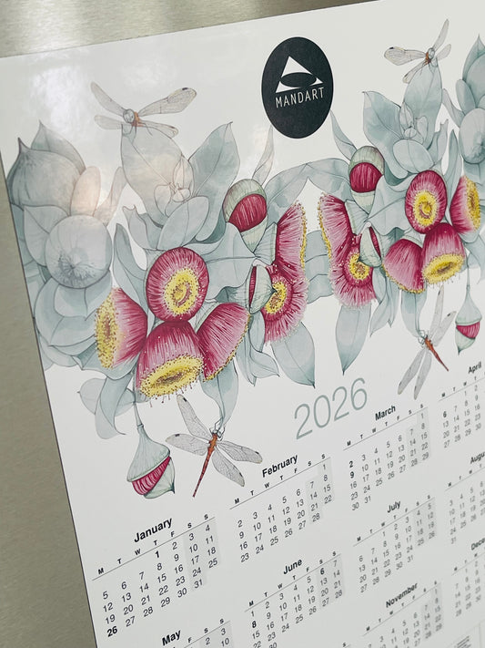 Mandart magnetic calendar 2026