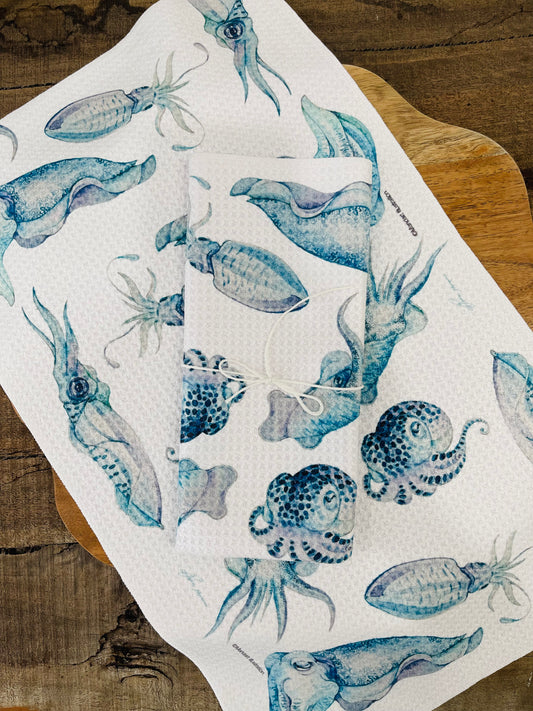 Mandart ocean lover tea towels