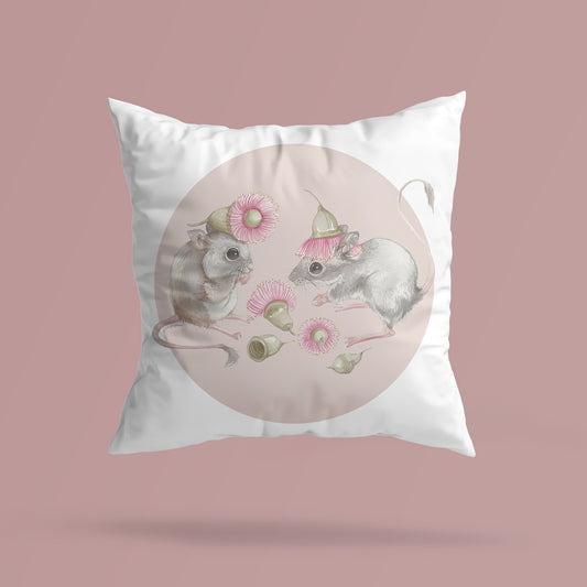Australian mice cushion cover