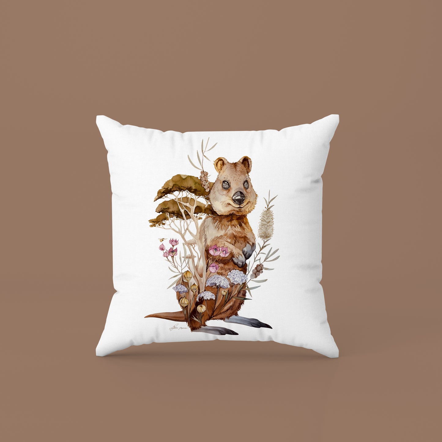 Quokka cushion cover