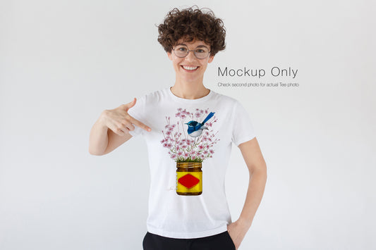 Vegemite & bluewren unisex T-shirt