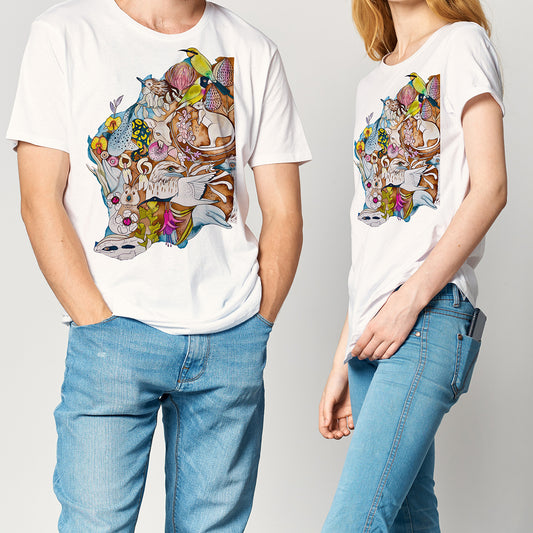 WA map unisex T-shirt