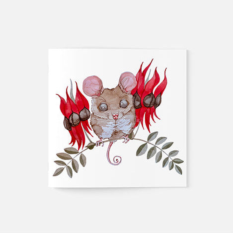 Possum & magpie card set