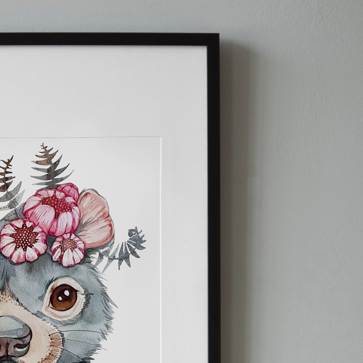 Tasmanian Devil watercolour illustration print