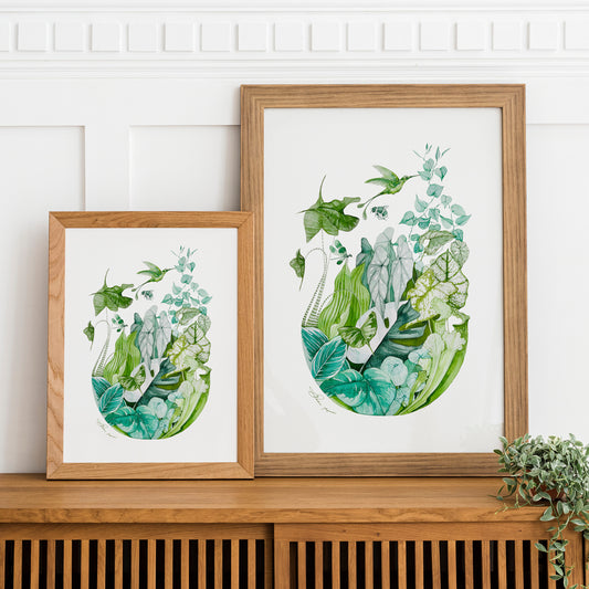 Botanical beauty print