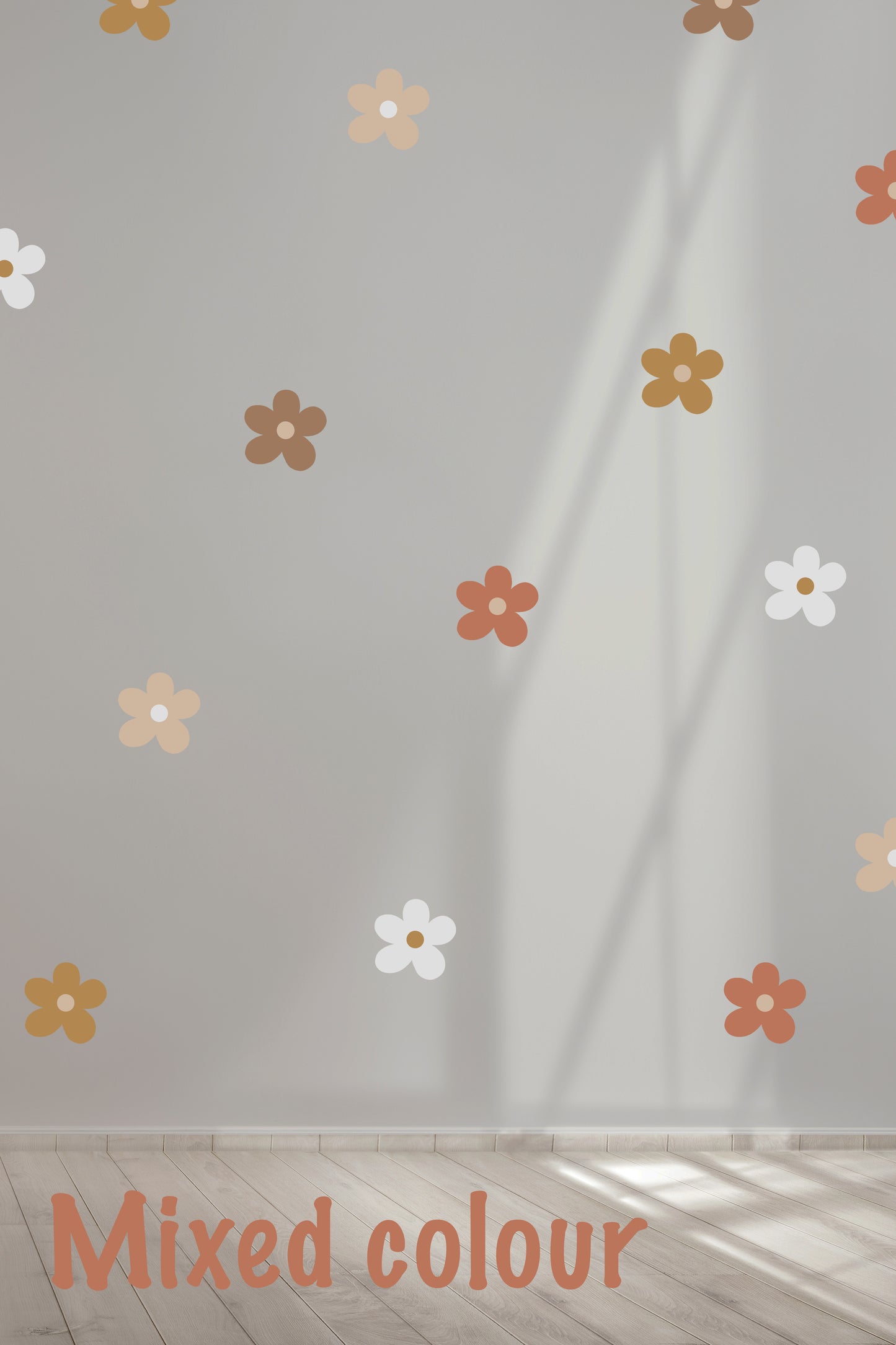 Daisies fabric wall decal