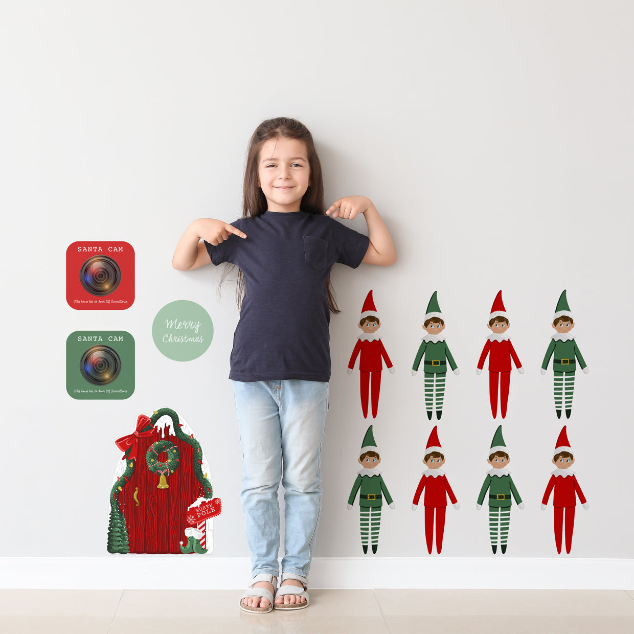 Christmas wall decals