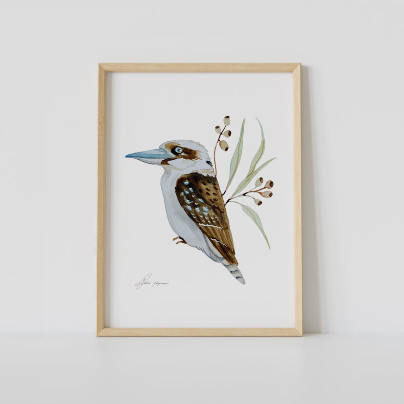 Aussie birds watercolour print